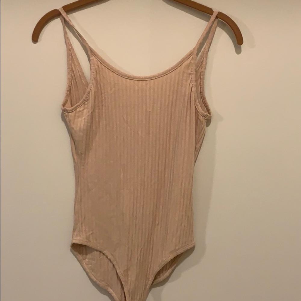 Nude urban outfitters bodysuit